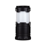 Benson 2in1 széthúzható kemping és horgász lámpa, láng effekt, fekete