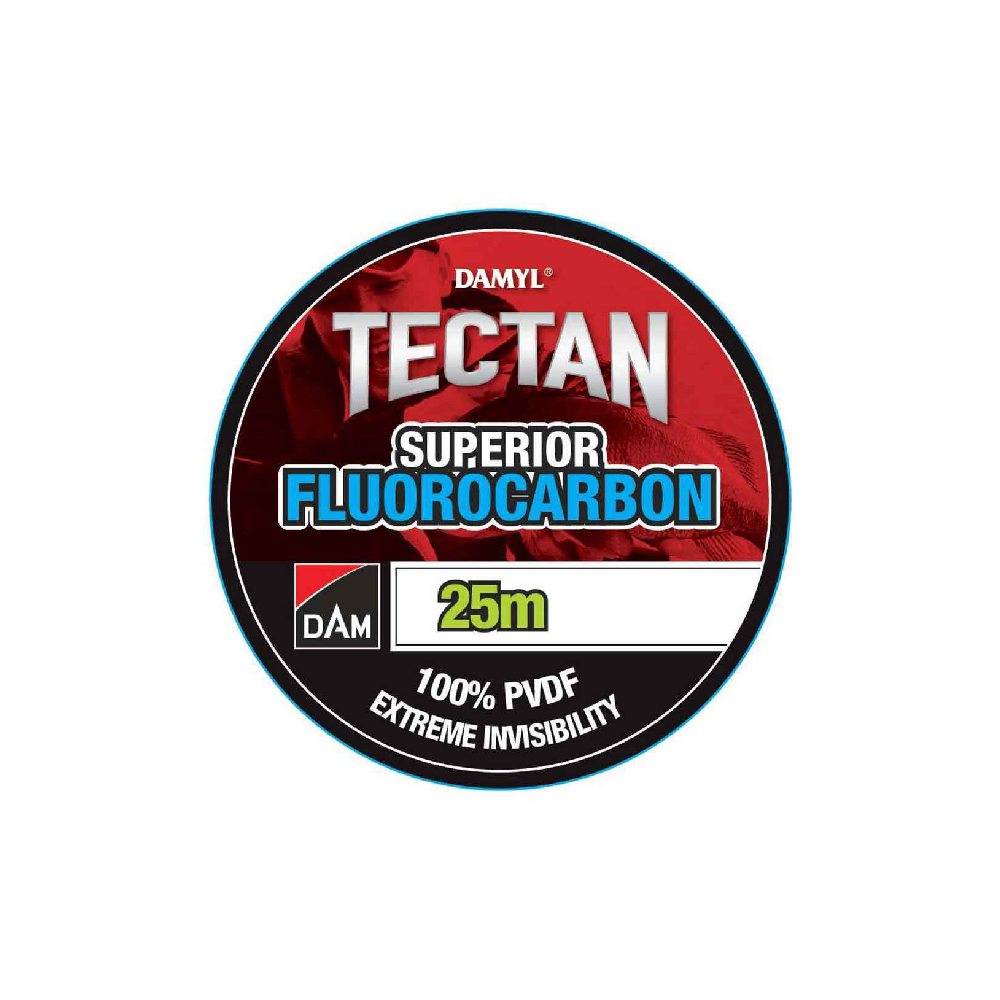 DAM Tectan Superior 100% PVDF Fluorocarbon előke zsinór, 0.16mm, 25m