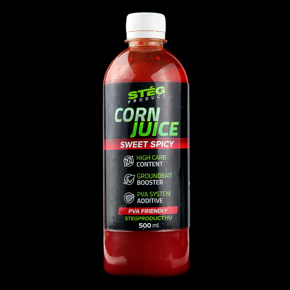 Stég Product Corn Juice kukoricakivonat, édes - fűszeres, 500ml