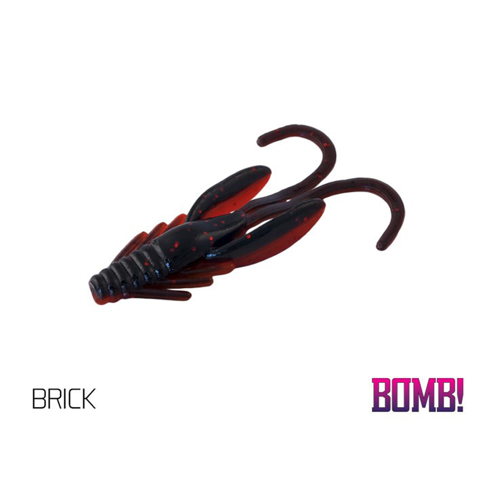 Delphin BOMB! Nympha nimfa műcsali garnéla aromával, Brick, 2.5cm, 10db