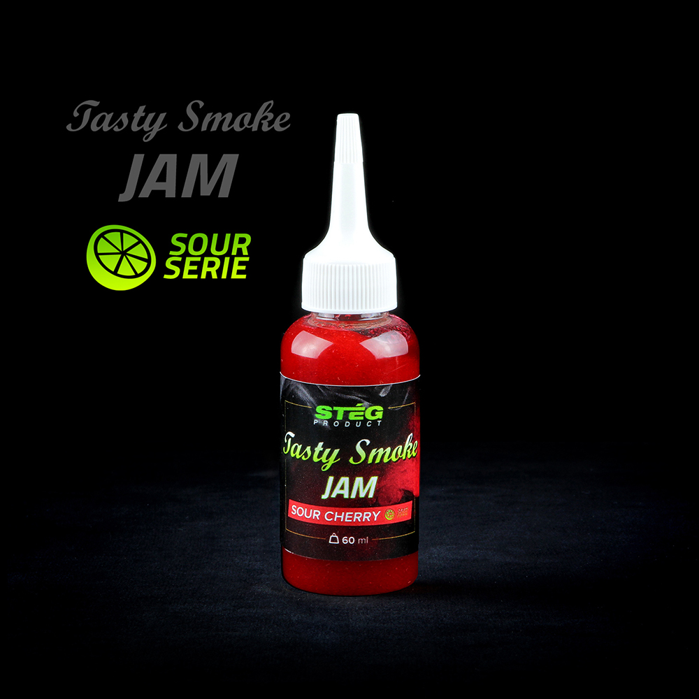 Stég Product Tasty Smoke Jam - Sour Cherry, 60ml