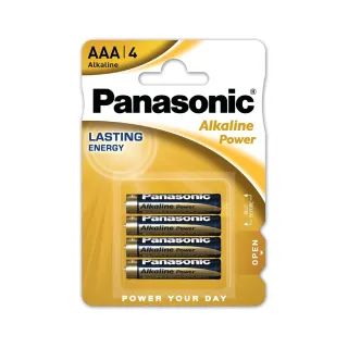 Panasonic Alkaline Power AAA 1.5V mikro ceruza elem, 4db/csomag