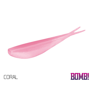 Delphin BOMB! D-SHOT dropshot gumihal, Coral, 6.5cm, 5db