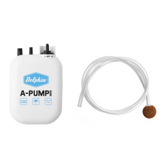 Delphin A-PUMP mini elemes levegőztető pumpa készlet csalihal tartáshoz